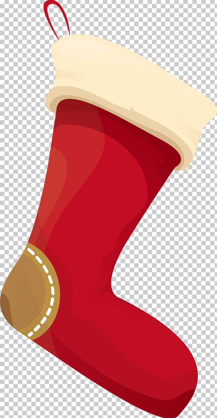 Christmas Stocking Sock Red PNG, Clipart, Christmas Border, Christmas Decoration, Christmas Frame, Christmas Lights, Christmas Stockings Free PNG Download