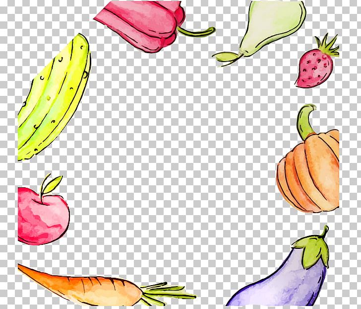 Vegetarian Cuisine Vegetable Fruit PNG, Clipart, Apple Fruit, Artwork, Auglis, Circle, Circle Frame Free PNG Download