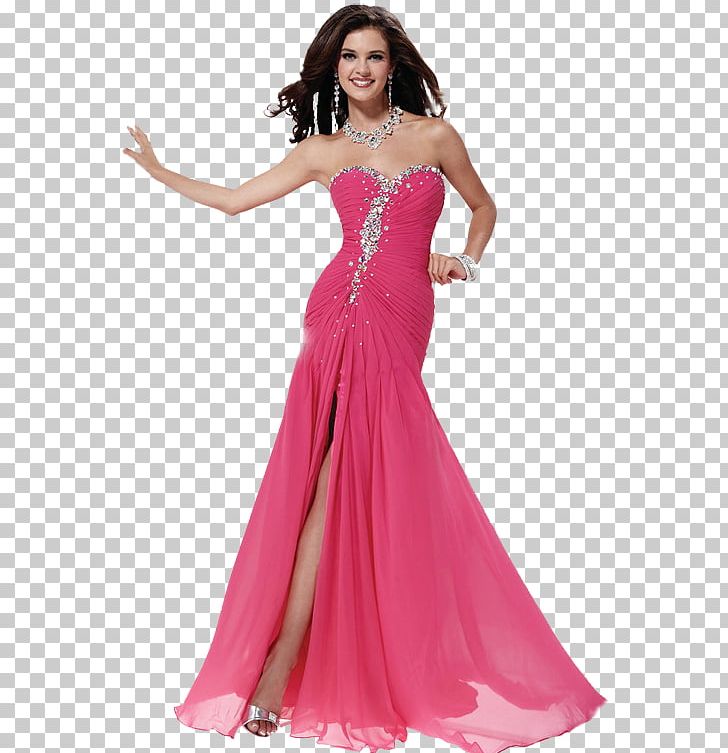 Gown Pink Party Dress Fuchsia PNG, Clipart, Abiye Modelleri, Blouse ...