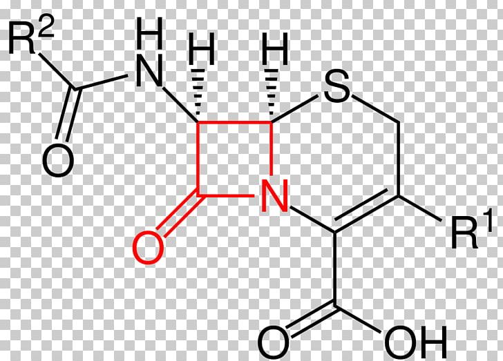 Isomer Cephalosporin Antibiotics Pharmaceutical Drug Penicillin PNG, Clipart, Angle, Area, Black And White, Cefalotin, Cephalosporin Free PNG Download