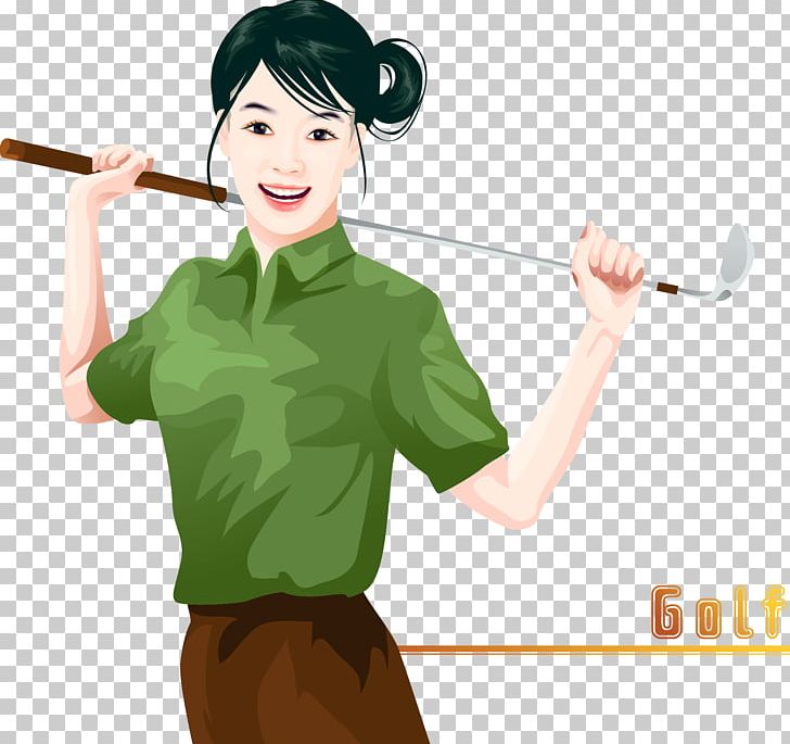 Golf Illustration PNG, Clipart, Arm, Clothing, Coreldraw, Download, Encapsulated Postscript Free PNG Download