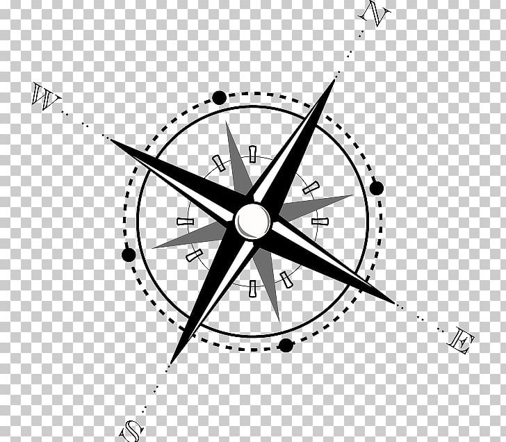 Windows Metafile Computer Icons Compass Rose PNG, Clipart, Angle, Area, Bicycle Part, Bicycle Wheel, Black And White Free PNG Download