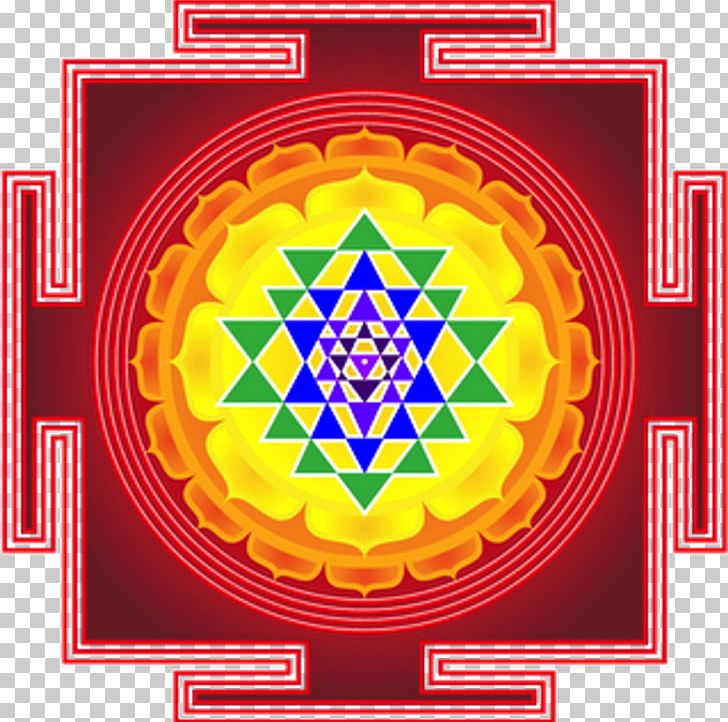 Lakshmi Ganesha Sri Yantra Mandala PNG, Clipart, Chakra, Circle, Color, Computer Wallpaper, Ganesha Free PNG Download