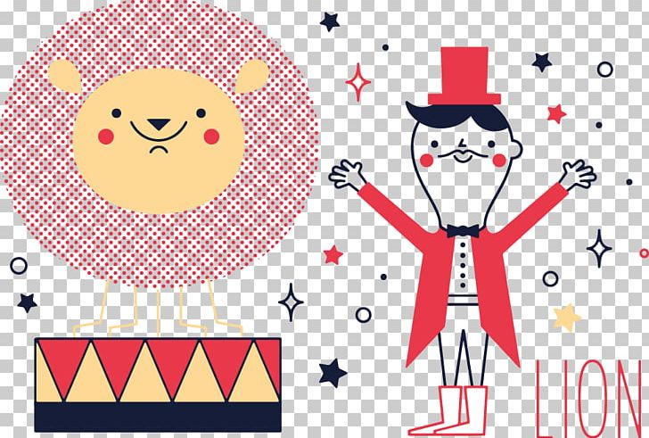 Lion Euclidean Circus Illustration PNG, Clipart, Adobe Illustrator, Art, Artworks, Circus, Circus Vector Free PNG Download