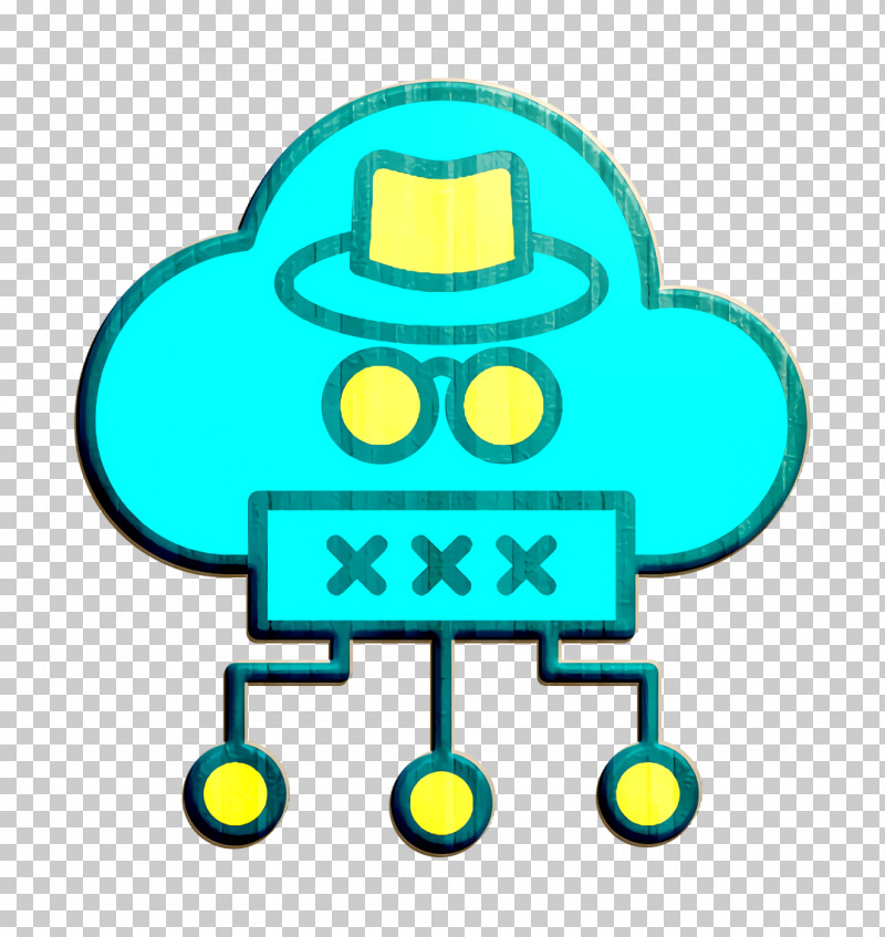 Hacker Icon Cloud Icon Cyber Icon PNG, Clipart, Cloud Icon, Cyber Icon, Green, Hacker Icon, Line Free PNG Download