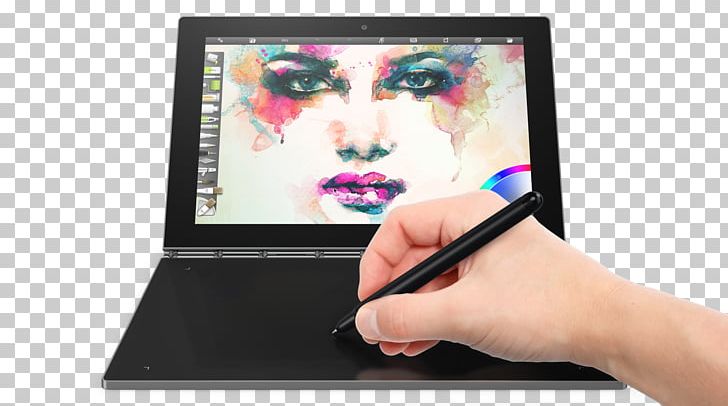 Laptop IdeaPad Tablets Lenovo Yoga Book 2-in-1 PC PNG, Clipart, 2in1 Pc, Android, Computer, Computer Accessory, Digital Writing Graphics Tablets Free PNG Download