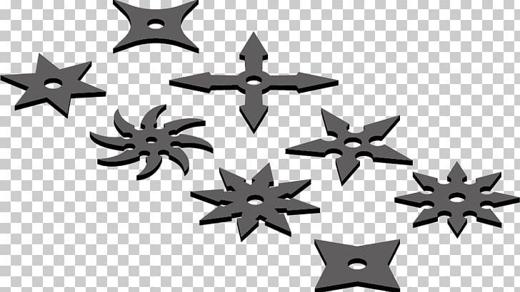 Shuriken Ninja Weapon Throwing PNG, Clipart, Angle, Background Black, Black, Black And White, Black Background Free PNG Download
