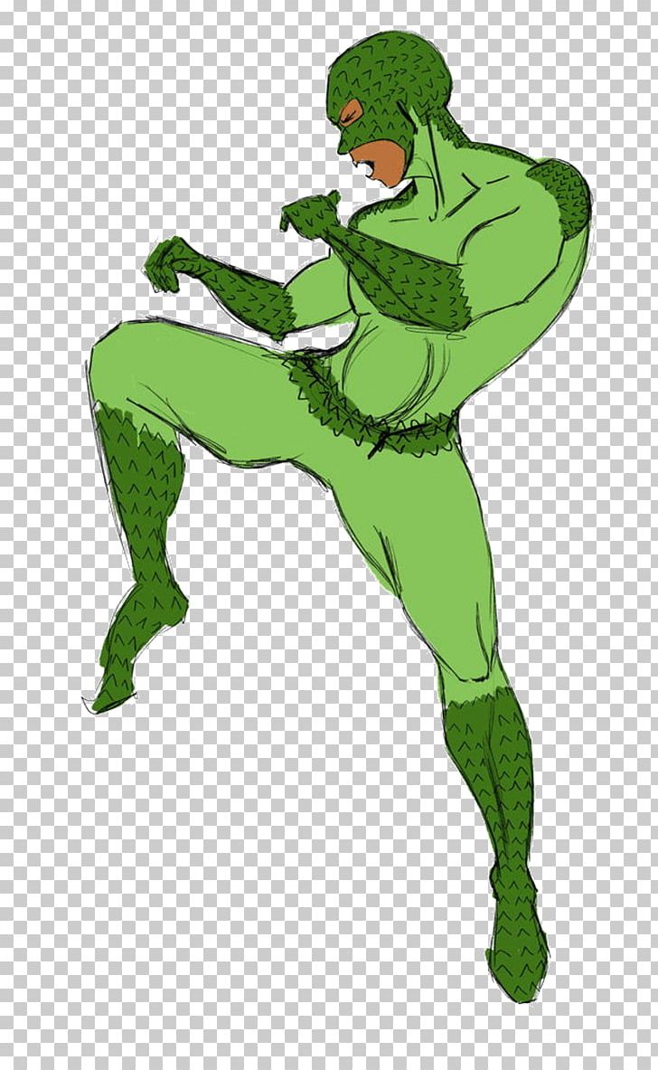 Amphibian Cartoon Illustration Green Superhero PNG, Clipart, Amphibian, Animated Cartoon, Anti Hero, Cartoon, Fictional Character Free PNG Download