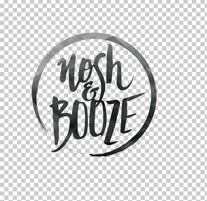 Nosh & Booze Street Food Italian Cuisine Fried Chicken Restaurant PNG, Clipart, Amp, Black And White, Booze, Brand, Calligraphy Free PNG Download