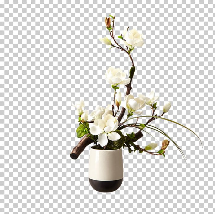 Flower Bouquet Floral Design Magnolia PNG, Clipart, Art, Artificial Flower, Blossom, Branch, Cut Flowers Free PNG Download