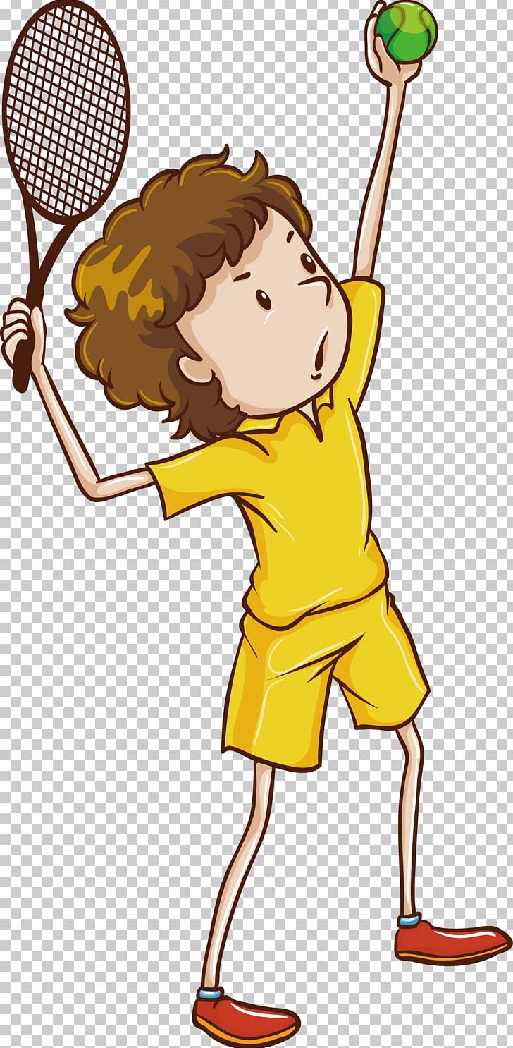 Tennis Player Doodle Illustration PNG, Clipart, Athlete, Ball, Boy, Can Stock Photo, Cartoon Free PNG Download