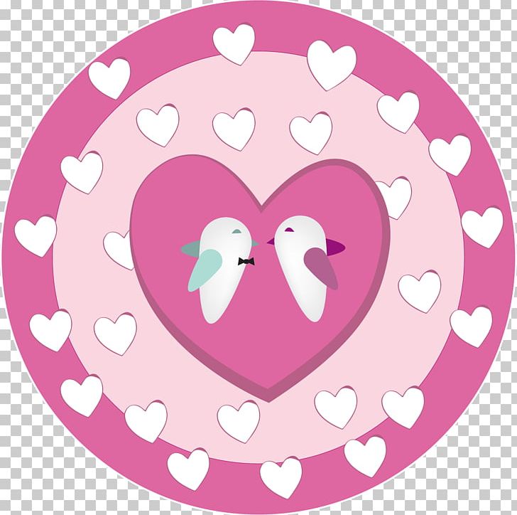 Bird Kiss Heart PNG, Clipart, Circle, Computer Graphics, Couple, Drawing, Happy Birthday Vector Images Free PNG Download