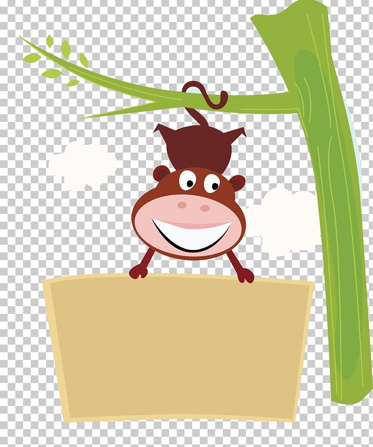 Chimpanzee Monkey PNG, Clipart, Animal, Animals, Banner, Branches Vector, Cartoon Free PNG Download