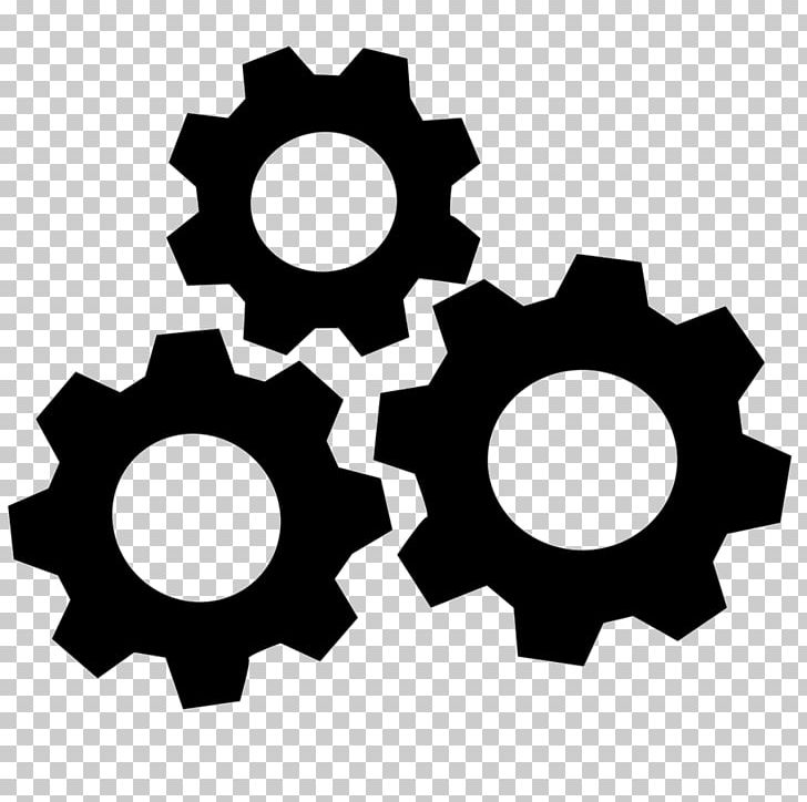 Computer Icons Production Symbol PNG, Clipart, Black And White, Circle, Computer Icons, Gears, Hardware Free PNG Download