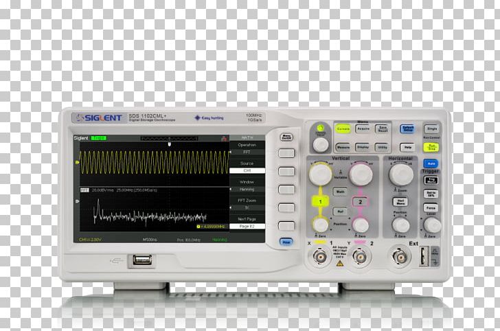 Digital Storage Oscilloscope Electronics Waveform Electronic Test Equipment PNG, Clipart, Bandwidth, Compute, Digital Data, Digital Storage Oscilloscope, Electronic Device Free PNG Download