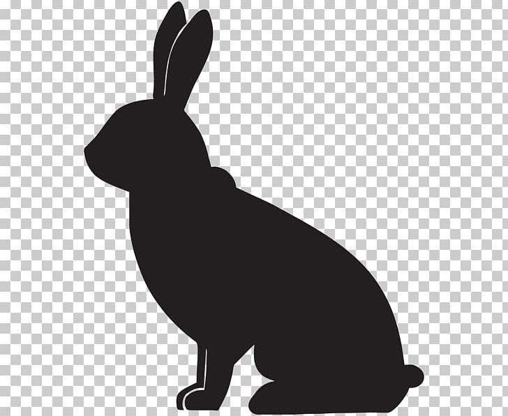 Domestic Rabbit Hare Silhouette PNG, Clipart, Animals, Animal Silhouettes, Black And White, Dog Like Mammal, Domestic Rabbit Free PNG Download