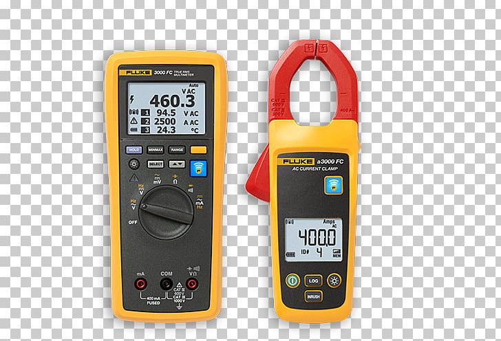 Fluke Corporation Digital Multimeter True RMS Converter Current Clamp PNG, Clipart, Alternating Current, Electric Potential Difference, Electronics, Electronics Accessory, Fluke Corporation Free PNG Download