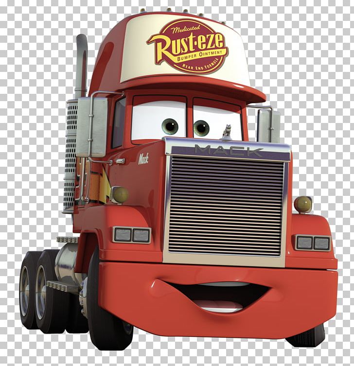 Mack Trucks Lightning Mcqueen World Of Cars Png Clipart Car