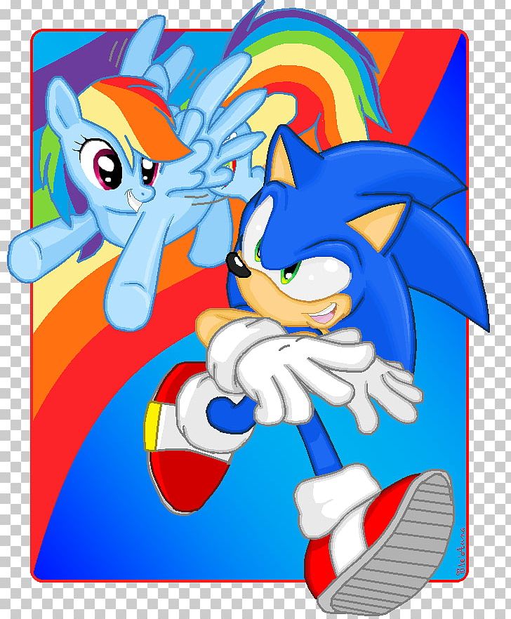 Rainbow Dash Sonic The Hedgehog 3 Sonic Dash Tails My Little Pony: Friendship Is Magic Fandom PNG, Clipart, Area, Art, Artwork, Cartoon, Deviantart Free PNG Download