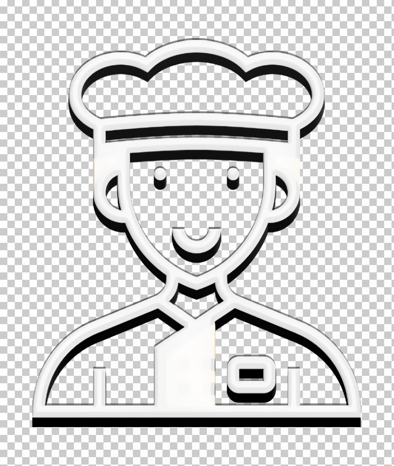Careers Men Icon Chef Icon PNG, Clipart, Blackandwhite, Careers Men Icon, Cartoon, Chef Icon, Head Free PNG Download