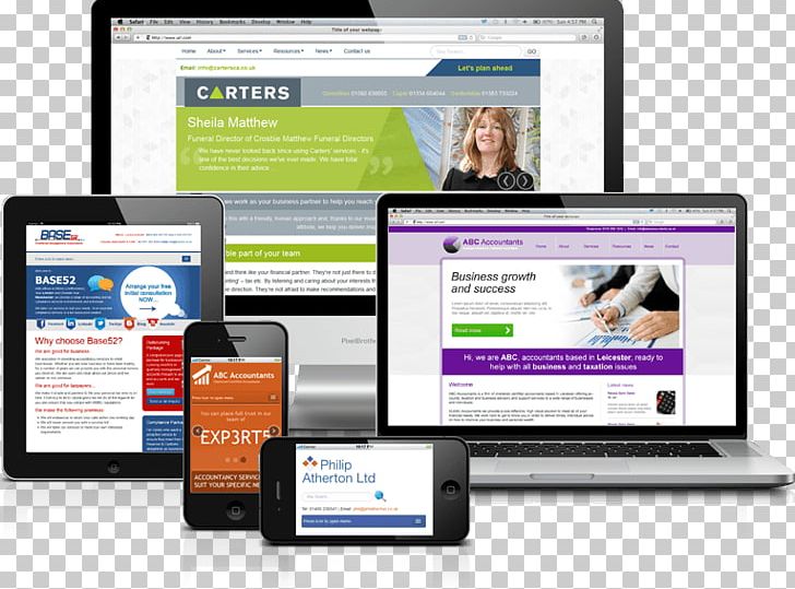 Web Page Responsive Web Design Home Page PNG, Clipart, Brand, Business, Communication, Display Advertising, Display Device Free PNG Download