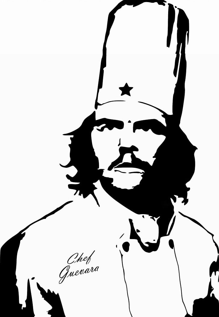 Che Guevara Stencil Chef Art PNG, Clipart, Arm, Art, Audio, Banksy, Black Free PNG Download