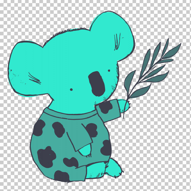 Leaf Cartoon Character Green Pattern PNG, Clipart, Cartoon, Cartoon Koala, Character, Flower, Green Free PNG Download