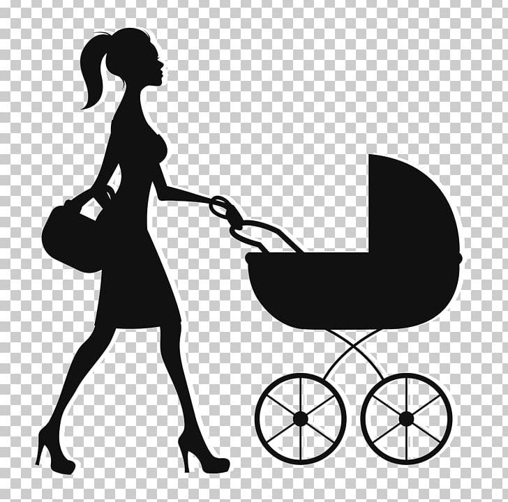 Nanny Mother Baby Transport Infant PNG, Clipart, Arm, Artwork, Baby Transport, Black, Black And White Free PNG Download