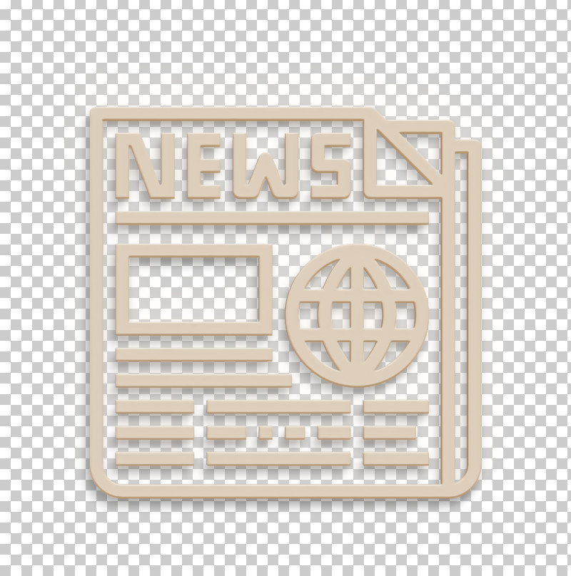 Newspaper Icon News Icon PNG, Clipart, Beige, Label, Logo, News Icon, Newspaper Icon Free PNG Download