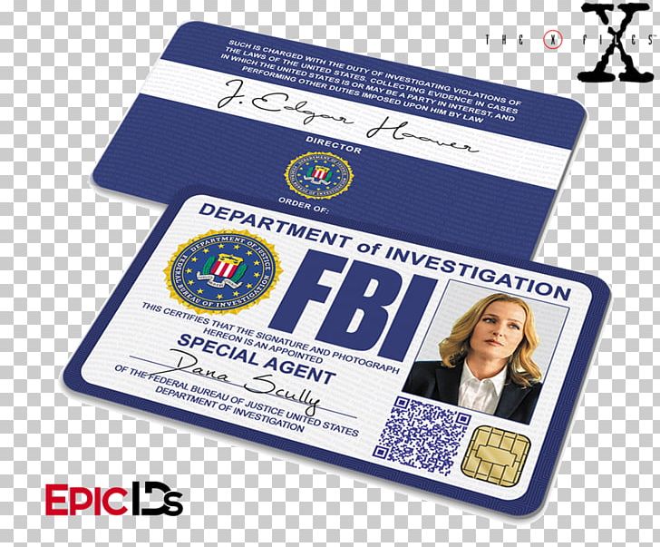 Fox Mulder Dale Cooper Identity Document Dana Scully Special Agent PNG, Clipart, Badge, Document, Federal Bureau Of Investigation, Fox Mulder, Identity Document Free PNG Download