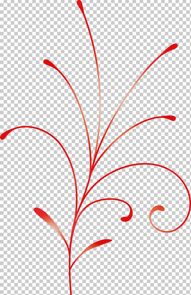 Red Line Leaf Plant PNG, Clipart, Easter Flower, Leaf, Line, Paint, Plant Free PNG Download