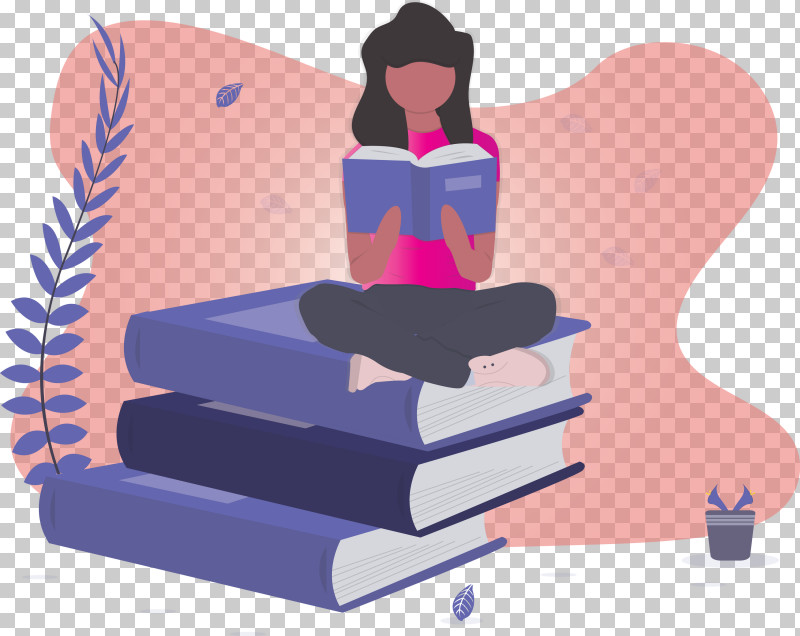 Girl Book Reading PNG, Clipart, Book, Furniture, Girl, Reading, Sitting Free PNG Download