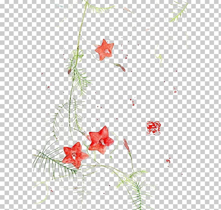 Watercolor Painting Chinese Art Illustration PNG, Clipart, Background, Border, Branch, Chinese Painting, Decorative Free PNG Download