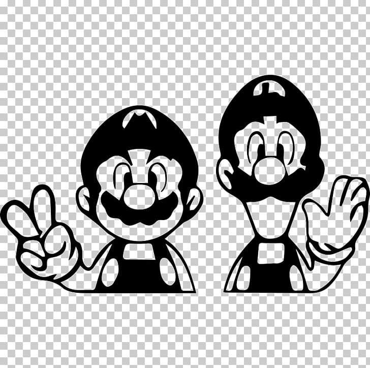 Mario & Luigi: Superstar Saga Super Mario Bros. PNG, Clipart, Black, Cartoon, Emoticon, Hand, Head Free PNG Download