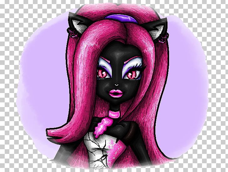 Monster High Doll Catty Noir Barbie PNG, Clipart, Art, Doll, Fictional Character, Magenta, Mons Free PNG Download