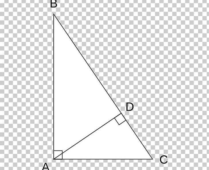 Right Triangle Altitude Pythagorean Theorem PNG, Clipart, Altitude, Angle, Area, Black, Black And White Free PNG Download