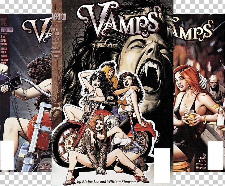 Vamps Comic Book Comics Vertigo Limited Series PNG, Clipart, Advertising, Art, Brian Bolland, Comic Book, Comics Free PNG Download