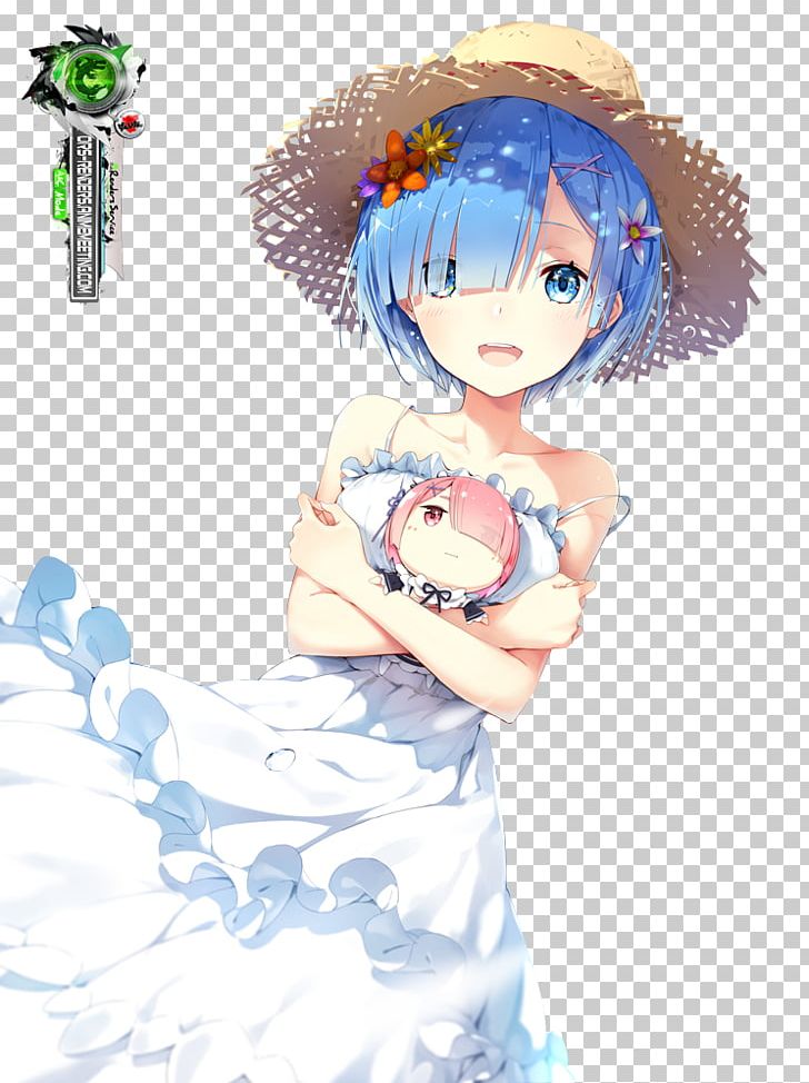Re:Zero − Starting Life In Another World Anime Cosplay Costume Desktop PNG, Clipart, Anime, Art, Blue, Brown Hair, Cartoon Free PNG Download