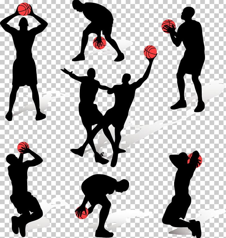 Basketball Slam Dunk PNG, Clipart, Arm, Athlete, Ball, Basketball Court, City Silhouette Free PNG Download