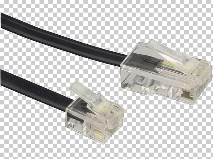 Registered Jack 8P8C RJ-11 Electrical Connector Twisted Pair PNG, Clipart, 8p8c, Cable, Elect, Electrical Connector, Electronics Free PNG Download