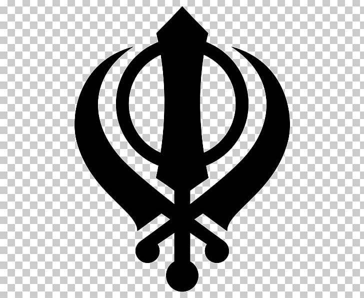 Khanda Sikhism Ik Onkar PNG, Clipart, Black And White, Clip Art, Computer Icons, Guru, Guru Nanak Free PNG Download