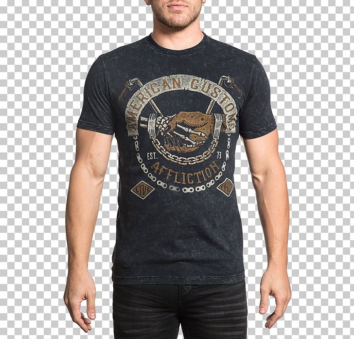 T-shirt Affliction Clothing Sleeve PNG, Clipart, Affliction, Affliction Clothing, Brand, Clothing, Crew Neck Free PNG Download