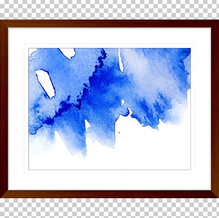 Watercolor Painting Paper Work Of Art PNG, Clipart, Abstract Poster, Art, Blue, Canvas, Cloud Free PNG Download
