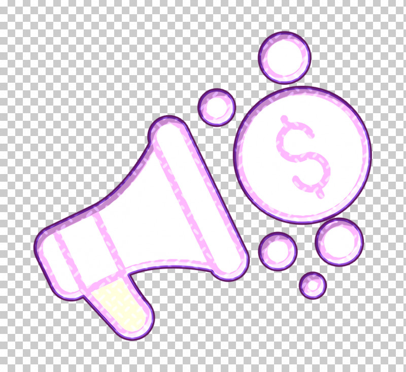 Investment Icon Megaphone Icon Business And Finance Icon PNG, Clipart, Business And Finance Icon, Investment Icon, Light, Megaphone Icon, Pink Free PNG Download