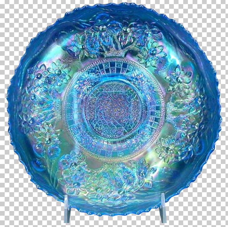 Blue Carnival Glass Bowl Green Punch PNG, Clipart, Blue, Bowl, Carnival Glass, Circle, Cobalt Blue Free PNG Download