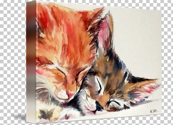 Watercolor Painting Kitten Art Printmaking PNG, Clipart, Acrylic Paint, Art, Artist, Canvas, Carnivoran Free PNG Download