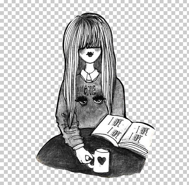 Drawing Female Sketch PNG, Clipart, Art, Black And White, Drawing, Drawing Girl, Drawing Tumblr Free PNG Download