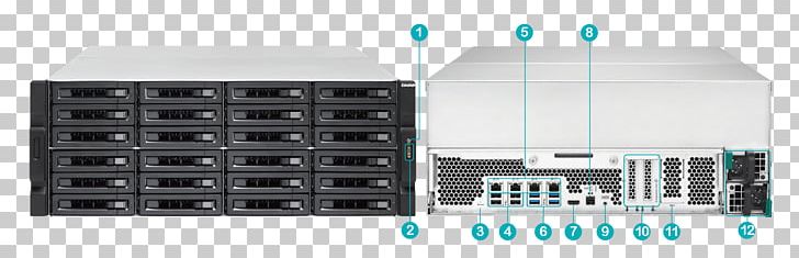 QNAP TS-EC2480U-R2 Network Storage Systems QNAP Systems PNG, Clipart, 10 Gigabit Ethernet, Computer Network, Data Storage, Electronic Device, Electronics Free PNG Download