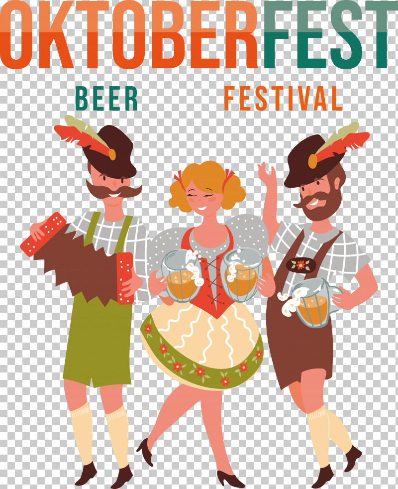 Oktoberfest Folk Costume Costume Clothing Cartoon PNG, Clipart, Bavarian Folk Costume, Cartoon, Clothing, Costume, Dirndl Free PNG Download