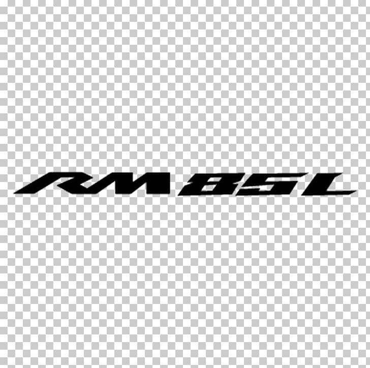 Suzuki RM85 Logo Brand PNG, Clipart, Black, Black And White, Black M, Brand, Line Free PNG Download